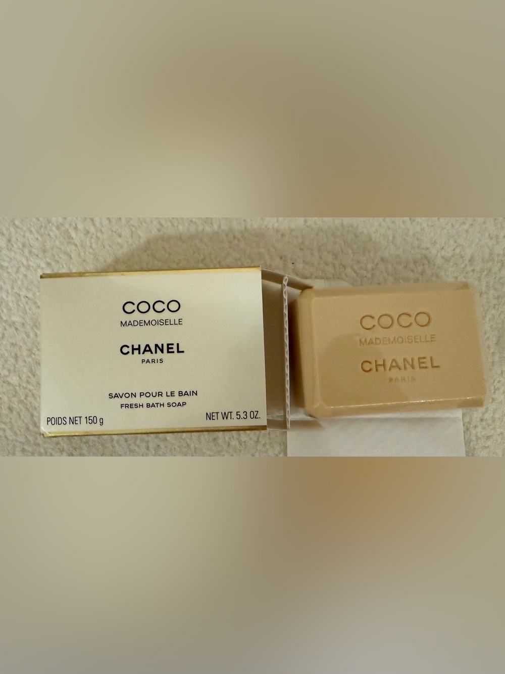 NWT! CHANEL Coco Mademoiselle Bath Soap